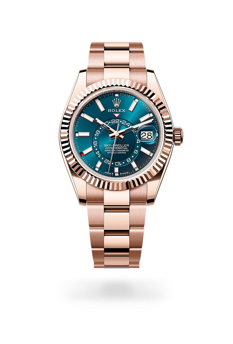 Rolex Sky-Dweller 18 kt Everose gold, M336935-0001